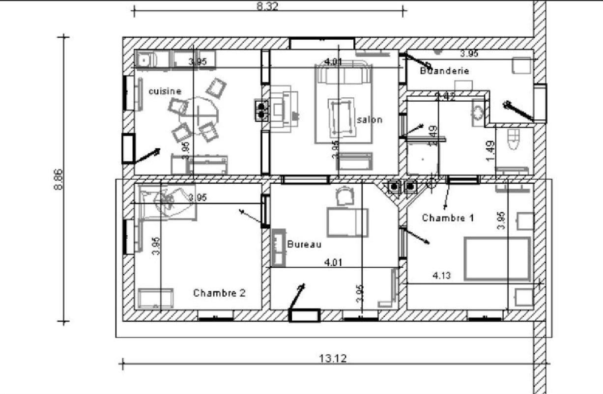 Gite 32 Rue Du Huit Mai Freneuse  Ngoại thất bức ảnh